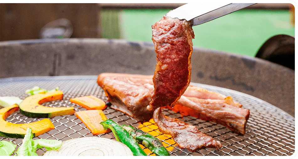 手ぶらでOK！本格BBQを満喫